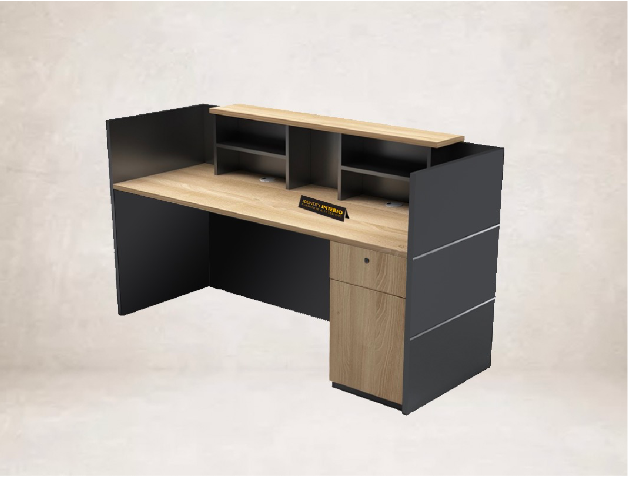 buy grey reception counter - furniture grey reception counter