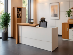 elegant reception desk furniture
