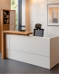 elegant reception desk furniture