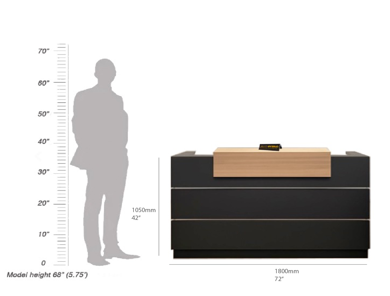 reception desk dark grey and woodgrain buy online w2400mm x h1050mm reception desk dark grey and woodgrain