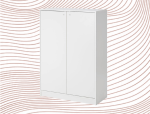 white shoe cabinet